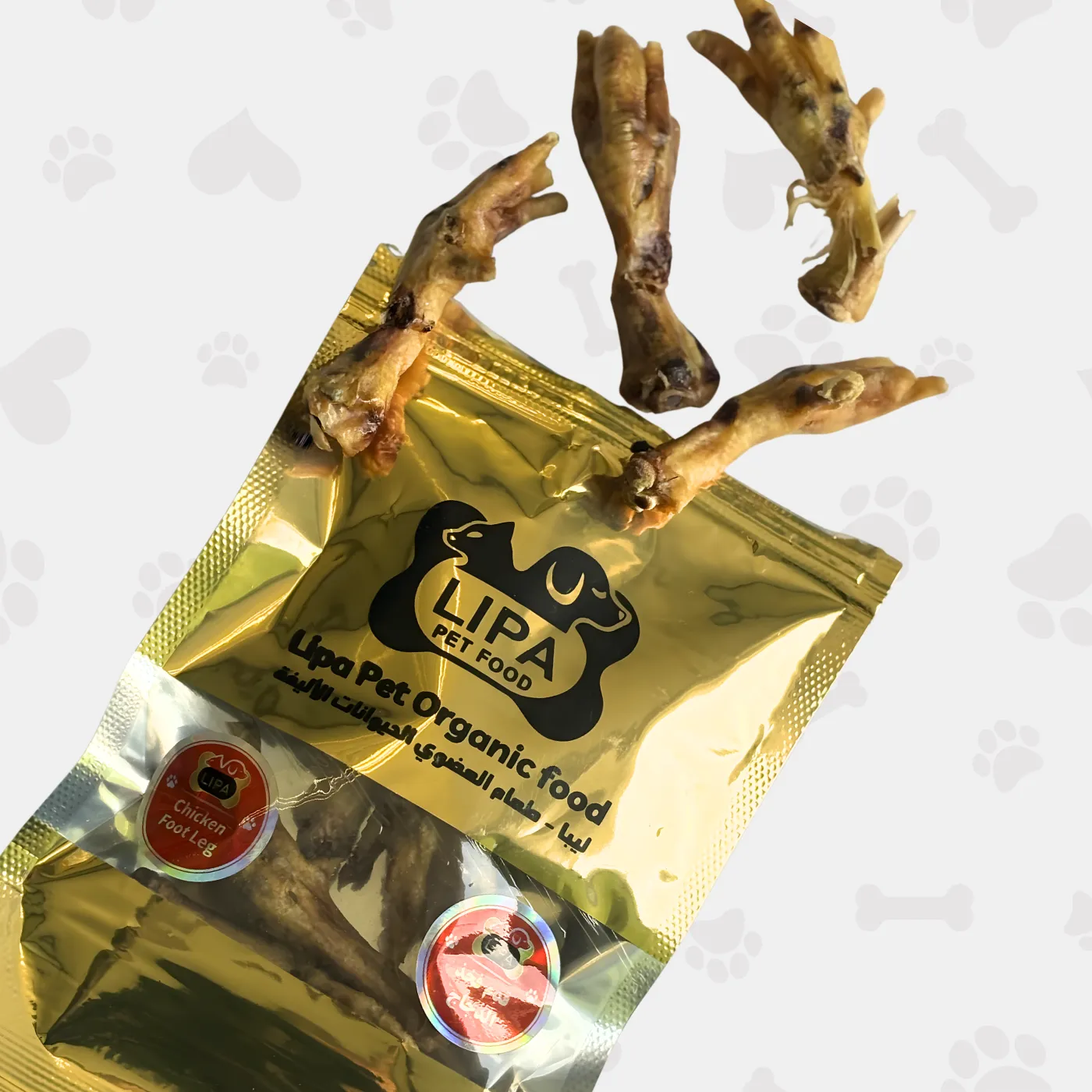 Chicken foot leg treat