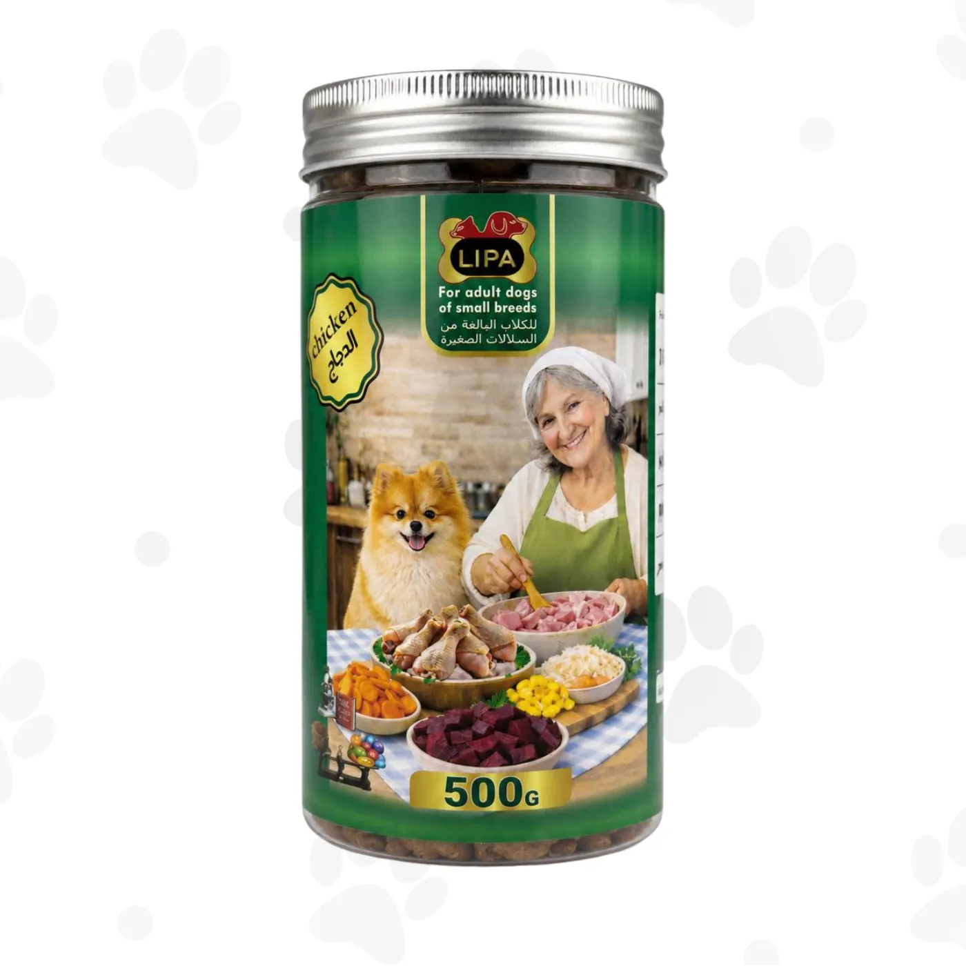 غذا-خشک-مرغ-سگ 500 گرمی